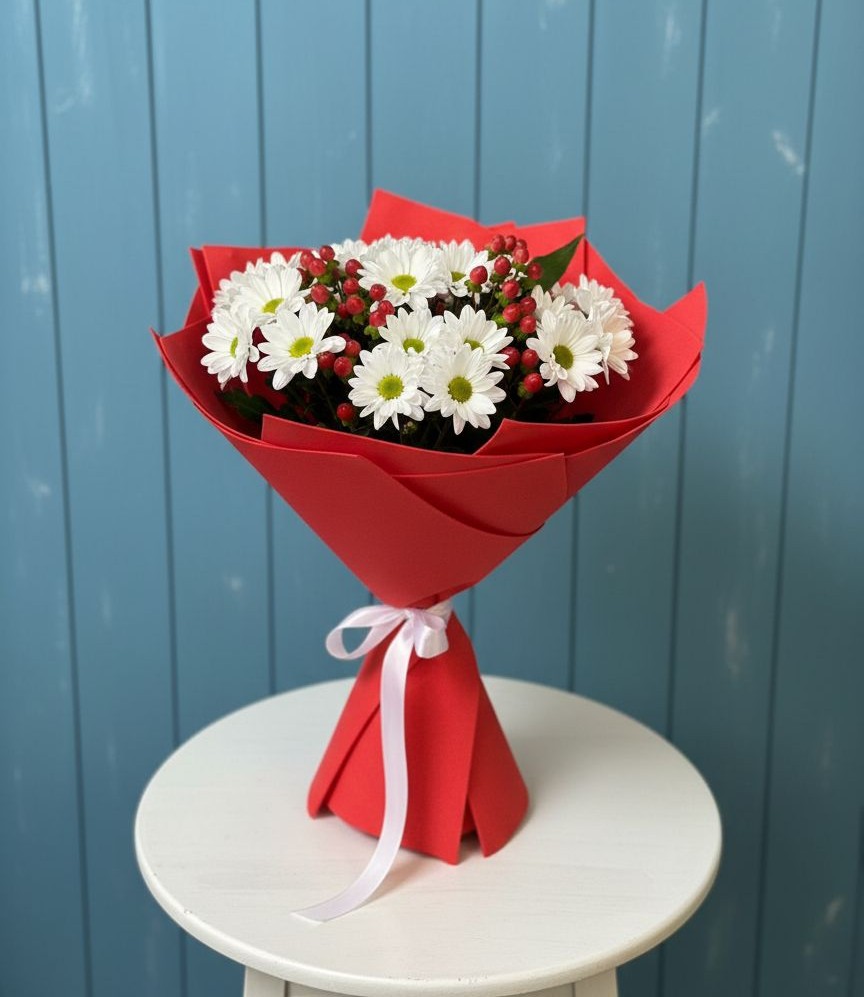 Букет цветов из: Хризантемы в Величаевском