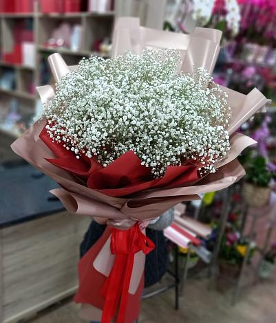 Букет цветов из: Гипсофила в Величаевском