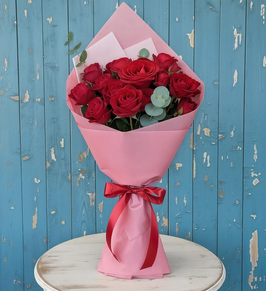 Букет цветов из: Розы в Величаевском