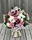 Букет цветов из: Альстромерии, Гвоздики, Розы и Хризантемы в Величаевском