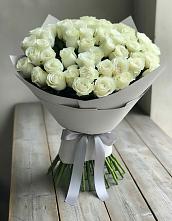 Букет 35 Белых роз #REPLACE_PRED# Величаевском