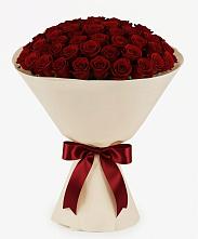 Букет 101 Бордовая роза Блэк Бакарра в Величаевском