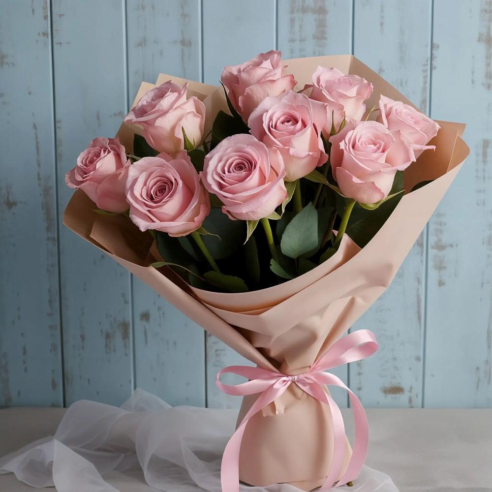 Букет цветов из: Розы в Величаевском