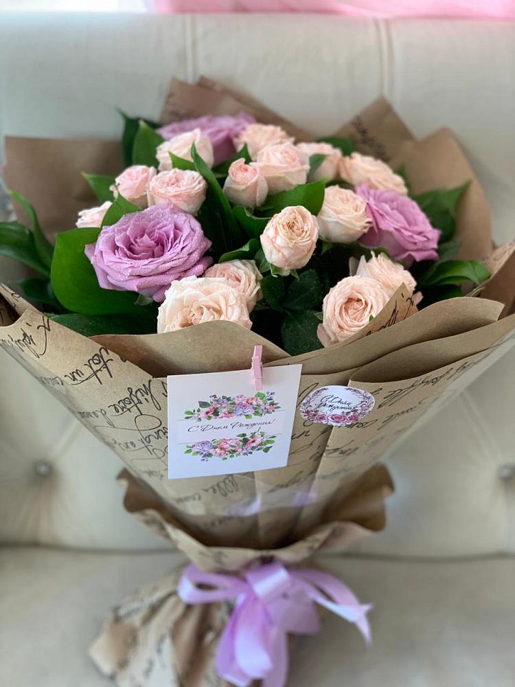 Букет цветов из: Розы в Величаевском