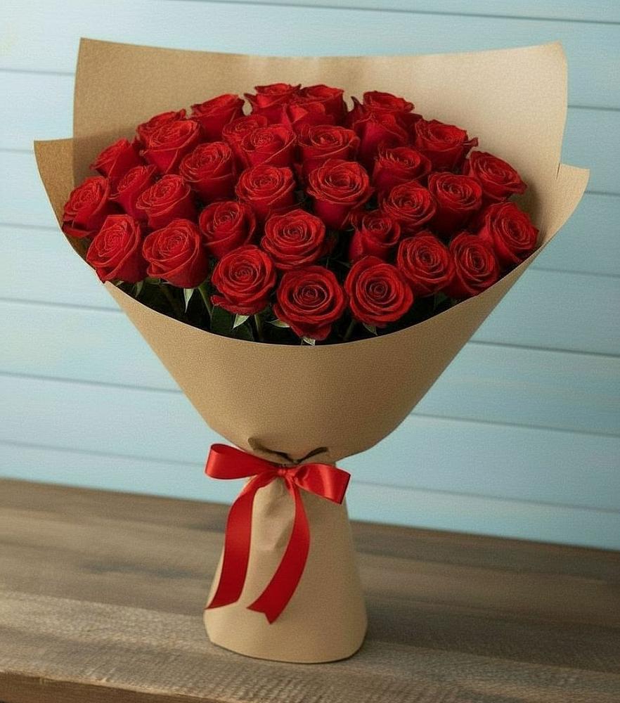 Букет Красные розы Милано в Величаевском