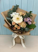 Букет цветов из:  Герберы и Хризантемы #REPLACE_PRED# Величаевском