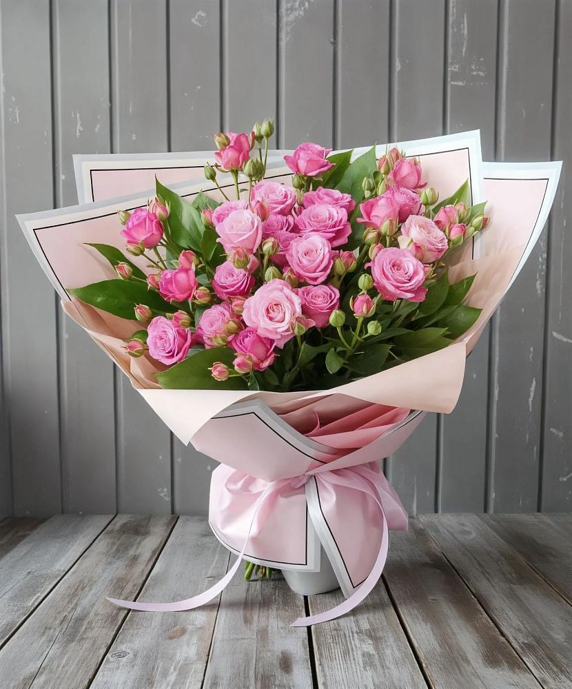 Букет Розовый кустик в Величаевском