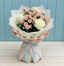 Букет цветов из:  Розы в Величаевском
