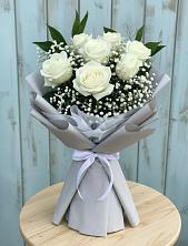 Букет цветов из:  Розы в Величаевском