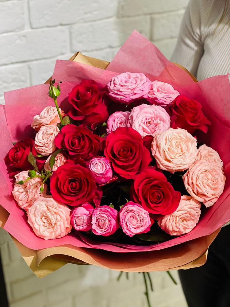 Букет цветов из: Розы в Величаевском