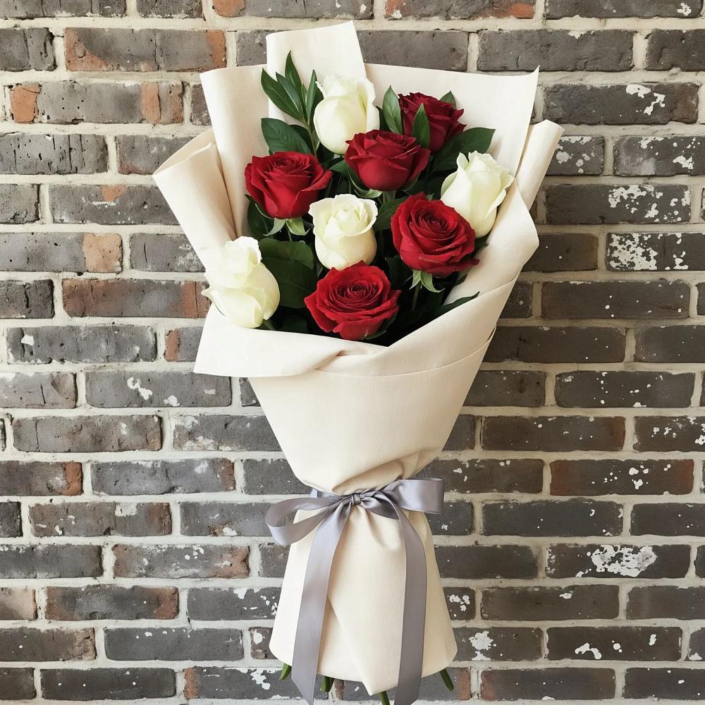 Букет цветов из: Розы в Величаевском