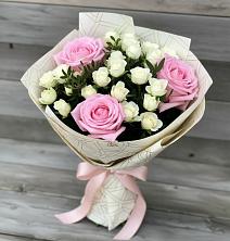 Букет цветов из:  Розы в Величаевском