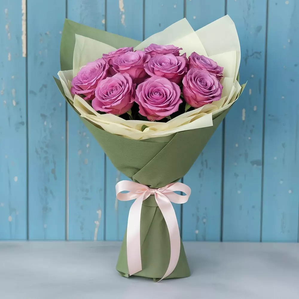 Букет Розы Фёрст Леди в Величаевском