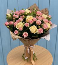 Букет цветов из:  Розы в Величаевском