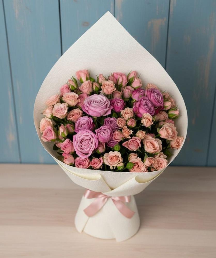 Букет цветов из: Розы в Величаевском