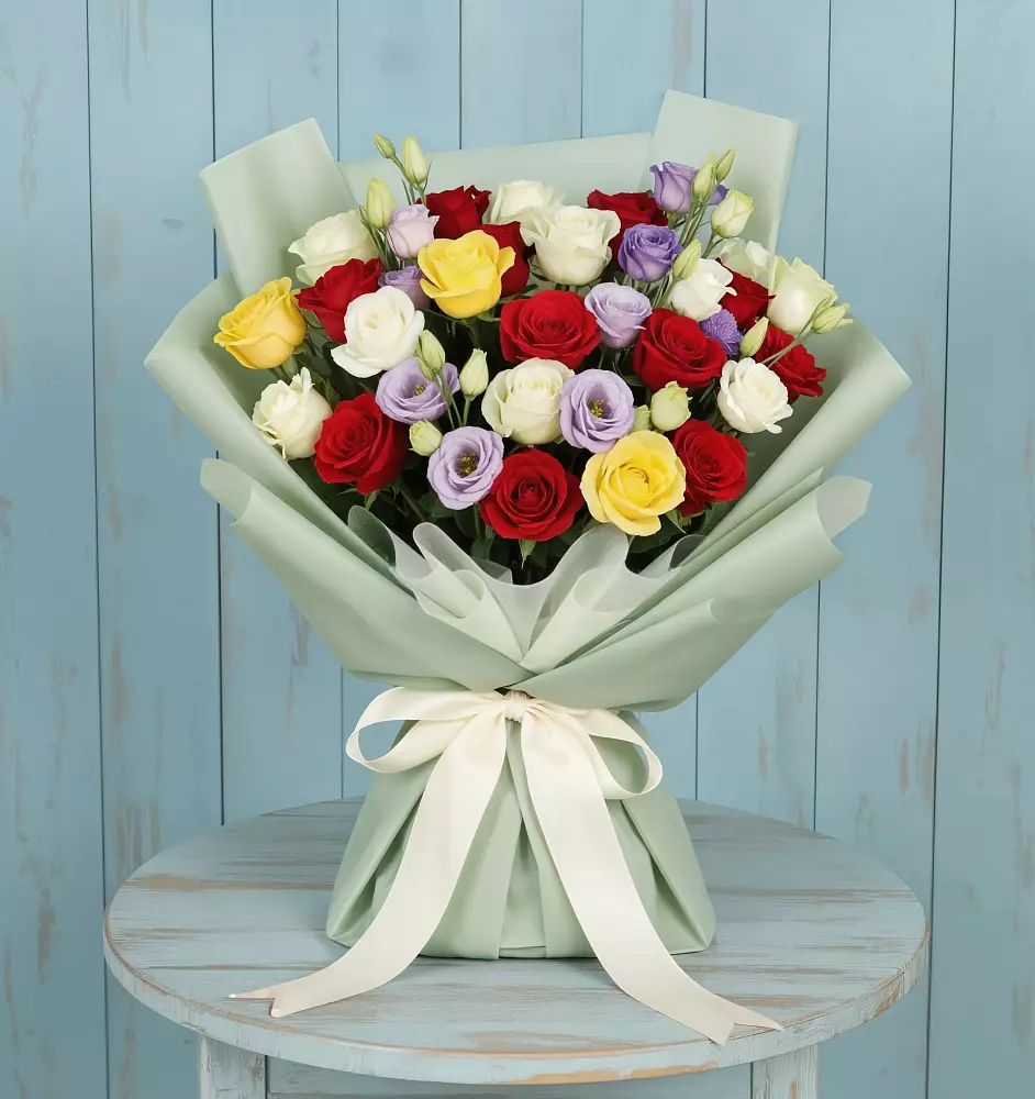 Букет цветов из: Розы в Величаевском