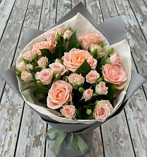Букет цветов из:  Розы в Величаевском