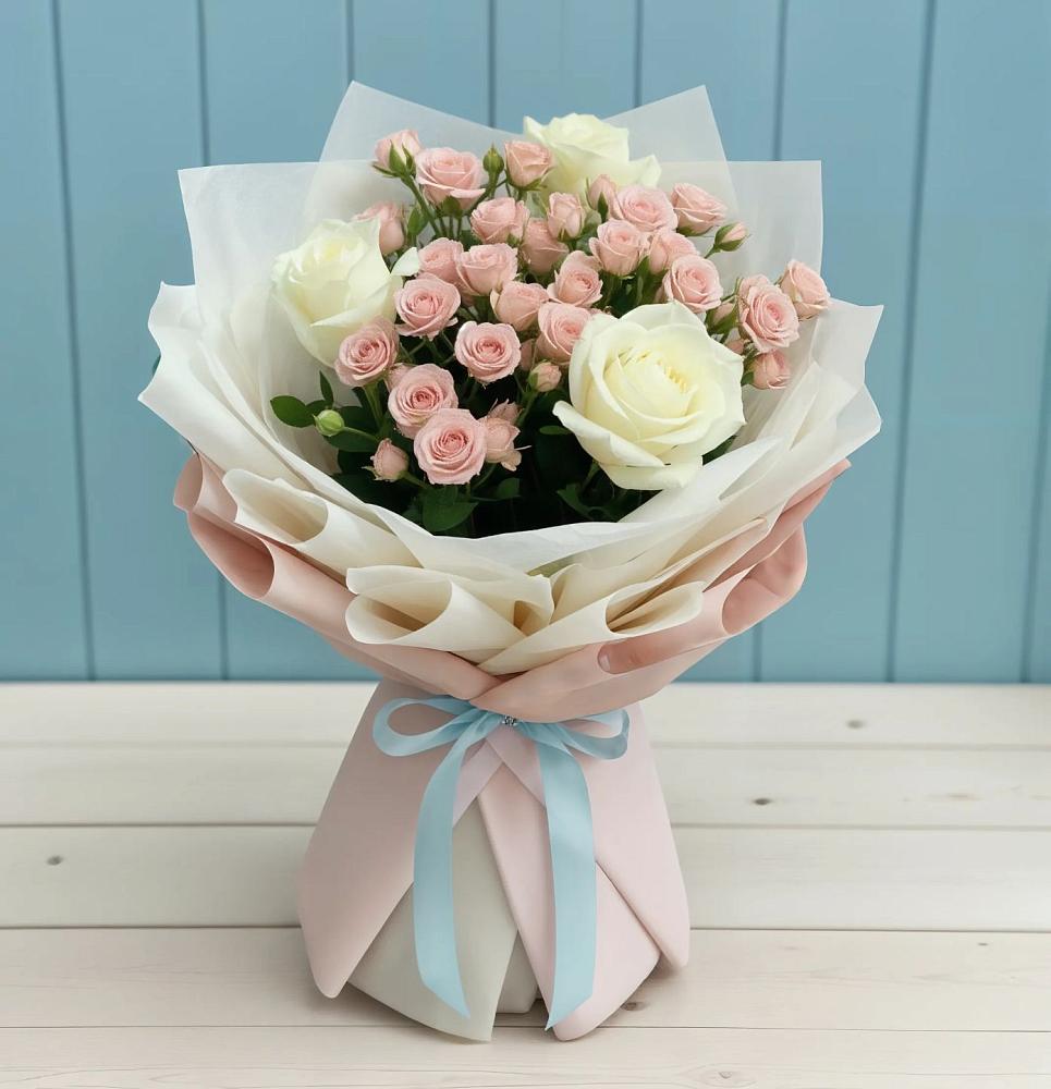 Букет цветов из: Розы в Величаевском