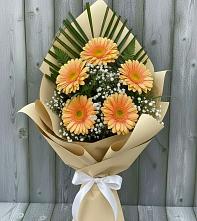 Букет цветов из:  Герберы #REPLACE_PRED# Величаевском