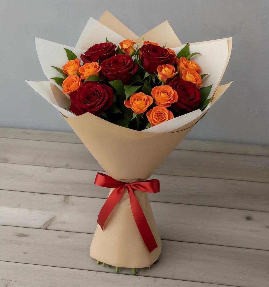 Букет Любовь и восторг в Величаевском